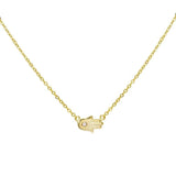 Petite Hamsa Élégante<br>18K Gold Vermeil</br> - Hamsa Alek