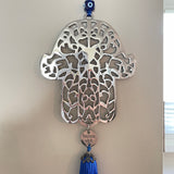 Blue Purity Protection Wall Hamsa