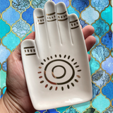 Hamsa Evil Eye Trinket Dish