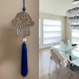Blue Purity Protection Wall Hamsa