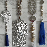 Pearls of Wisdom Wall Hamsa