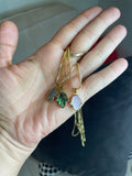 Grey Shell Hamsa Necklace