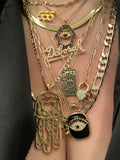 Tarot Hamsa Fortune Necklace