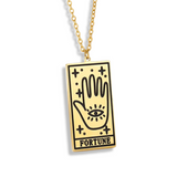 Tarot Hamsa Fortune Necklace
