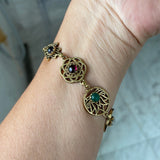 Hippie Hamsa Collection Gemstone Bracelet