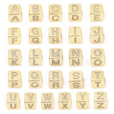 Alphabet Block Charm Beads