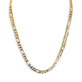 7 mm Thick Figaro Chain Necklace