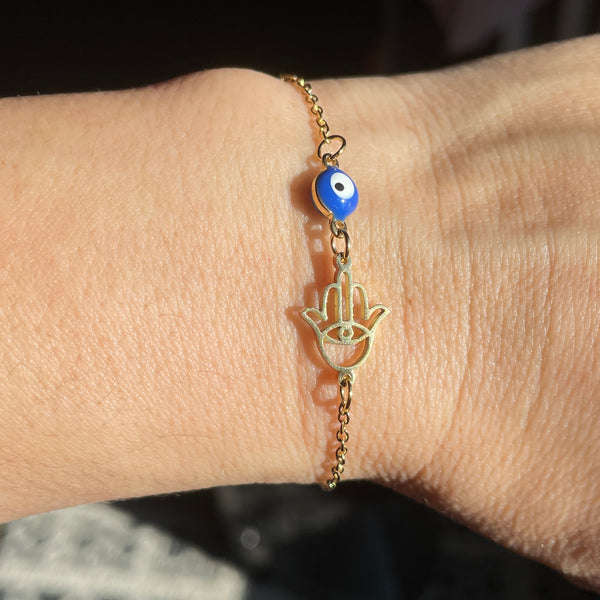 Hand of Fatima Hamsa Body Jewelry Bracelet for Women Special Occasion  Birthday Holiday - Walmart.com